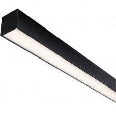 Γραμμικό Φωτιστικό 120cm LED Αλουμινίου 36W 230V 4320lm Dimmable 3000K Θερμό Φως Μαύρο 21-120136001